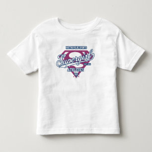 Supergirl Metropolis Sports Athletics Graphic Toddler T-Shirt