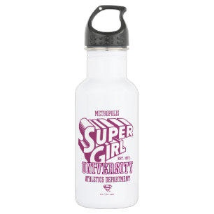 Supergirl Metropolis University Athletics Dept. 532 Ml Water Bottle