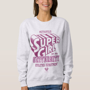 Supergirl Metropolis University Athletics Dept. Sweatshirt