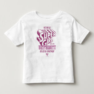 Supergirl Metropolis University Athletics Dept. Toddler T-Shirt