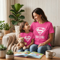 Supergirl Mum Matching