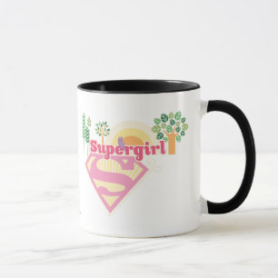 Supergirl Nature Logo Mug