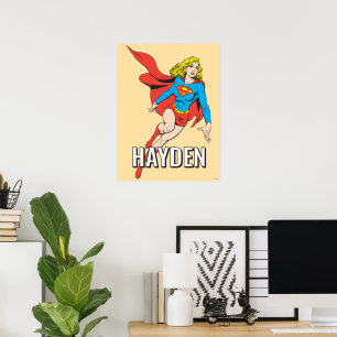 Supergirl on the Move Poster