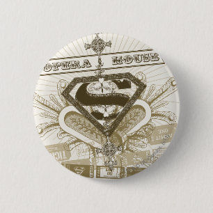 Supergirl Opera House 6 Cm Round Badge