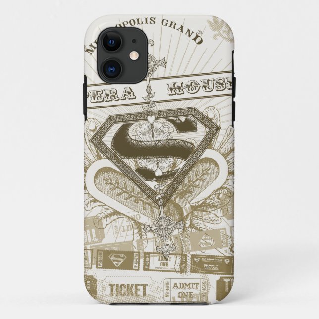 Supergirl Opera House Case-Mate iPhone Case (Back)