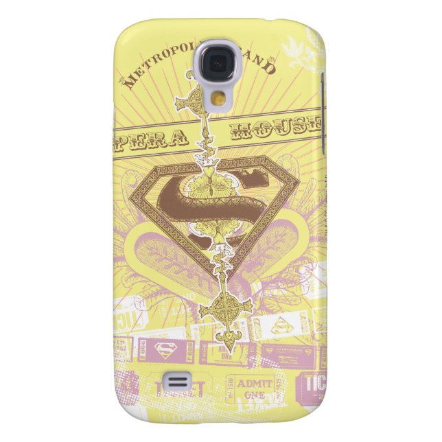 Supergirl Opera House Yellow Case-Mate Samsung Galaxy Case (Back)