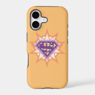 Supergirl Orange Starburst