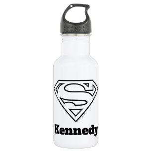 Supergirl Outline S-Shield 532 Ml Water Bottle