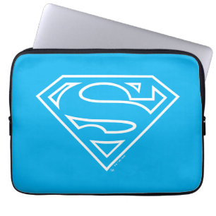 Supergirl Outline S-Shield Laptop Sleeve