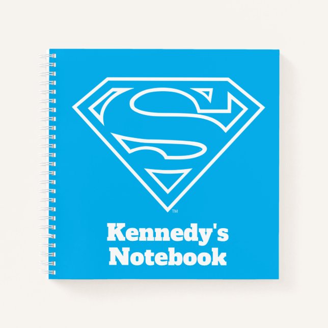 Supergirl Outline S-Shield Notebook (Front)