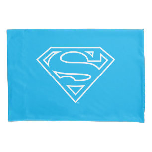 Supergirl Outline S-Shield Pillowcase