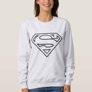 Supergirl Outline S-Shield Sweatshirt