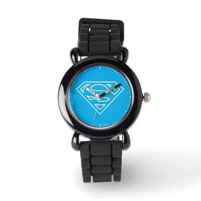 Supergirl Outline S-Shield Watch (Front)