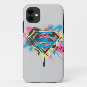 Supergirl Paint and Spills iPhone 11 Case
