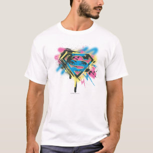 Supergirl Paint and Spills T-Shirt
