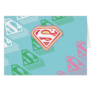 Supergirl Pastel  Repeat Pattern
