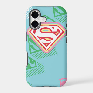 Supergirl Pastel Repeat Pattern