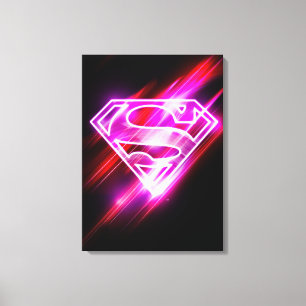Supergirl Pink Canvas Print