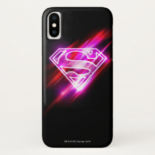 Supergirl Pink iPhone X Case