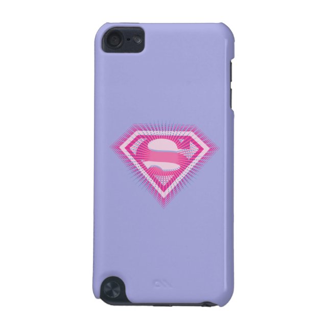 Supergirl Pink Logo iPod Touch (5th Generation) Case (Back)