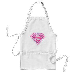 Supergirl Pink Logo Standard Apron