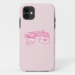 Supergirl Pink Logo Star Burst iPhone 11 Case