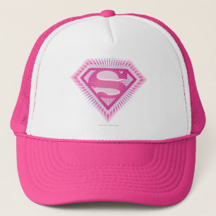 Supergirl Pink Logo Trucker Hat