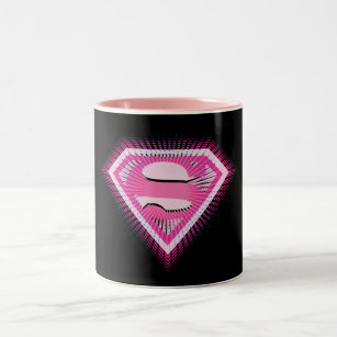 Supergirl Hot Pink Emblem | Elektroplate