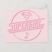 Supergirl Pink Music Note