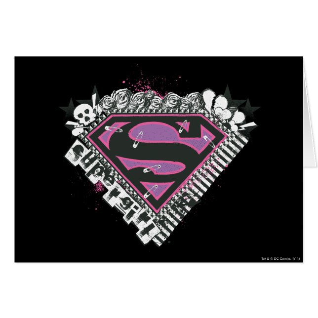 Supergirl Pins Logo (Front Horizontal)