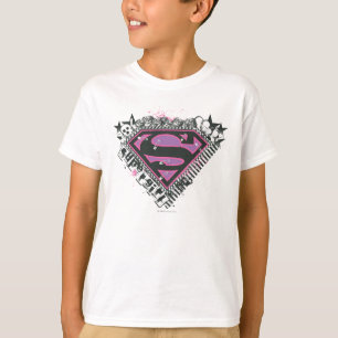 Supergirl Pins Logo T-Shirt