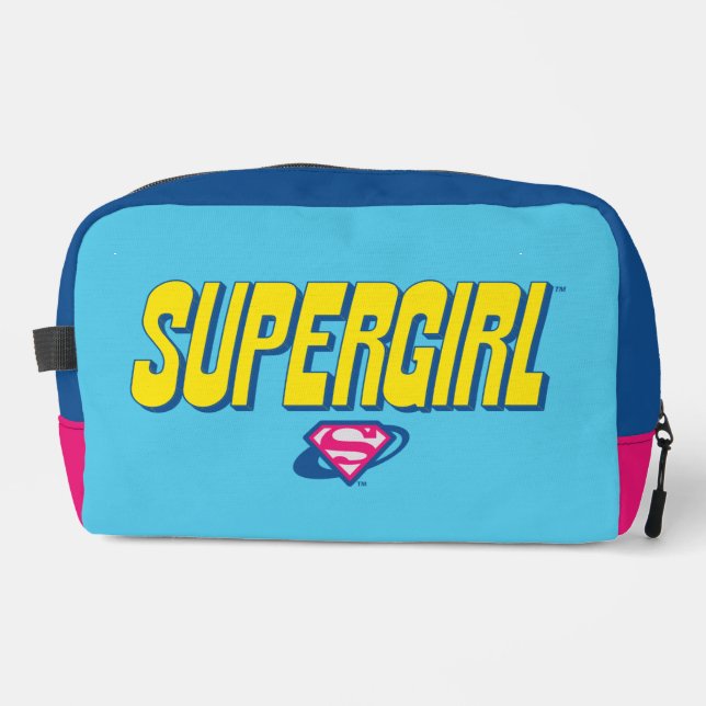 Supergirl Pop Logo Dopp Kit (Front)