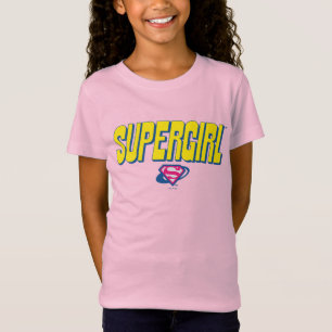 Supergirl Pop Logo T-Shirt