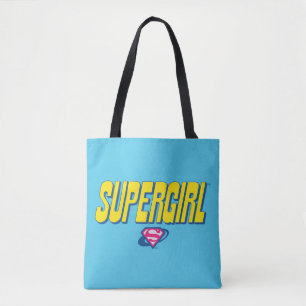 Supergirl Pop Logo Tote Bag