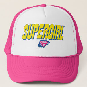 Supergirl Pop Logo Trucker Hat
