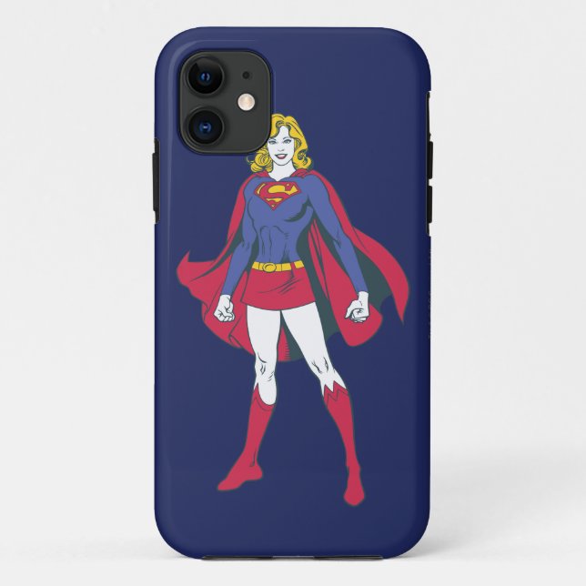 Supergirl Pose 2 Case-Mate iPhone Case (Back)