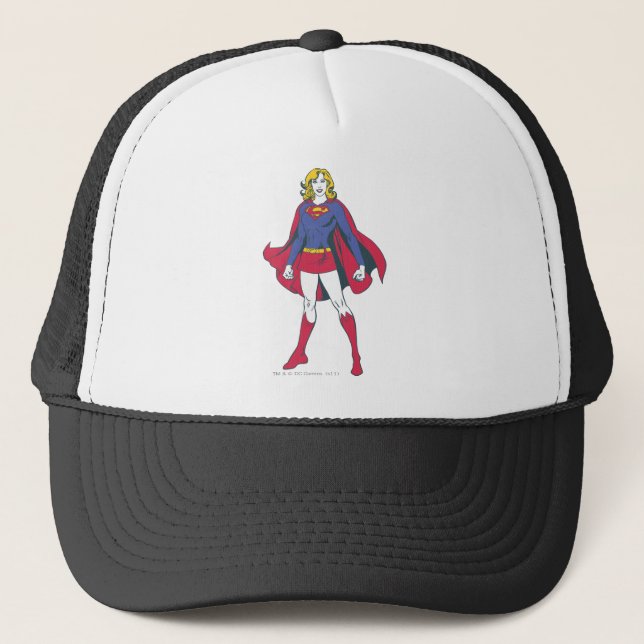 Supergirl Pose 2 Trucker Hat (Front)