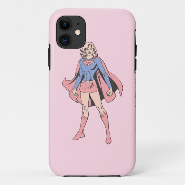 Supergirl Pose 3 Case-Mate iPhone Case (Back)