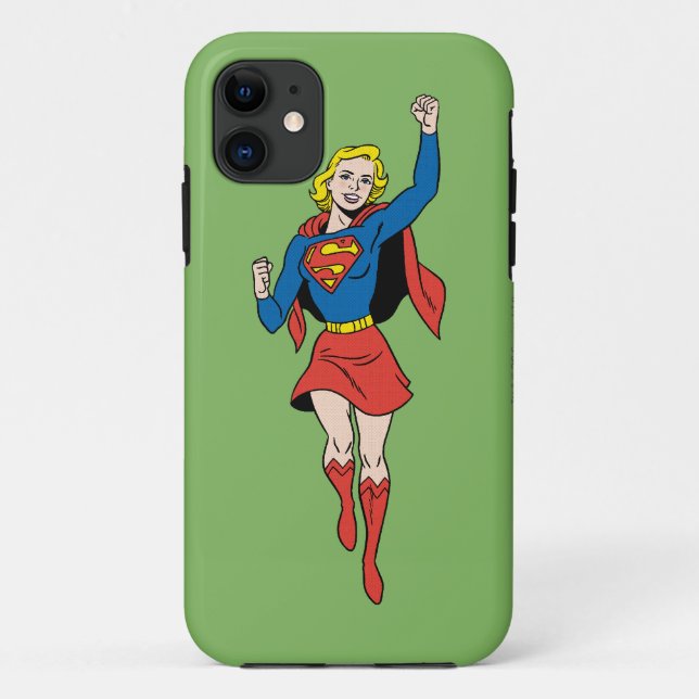 Supergirl Pose 4 Case-Mate iPhone Case (Back)