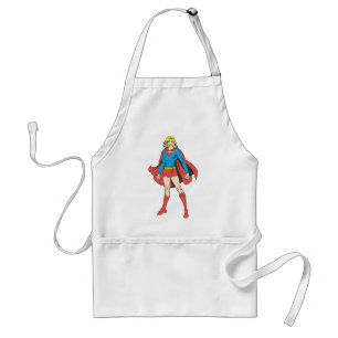 Supergirl Pose 5 Standard Apron
