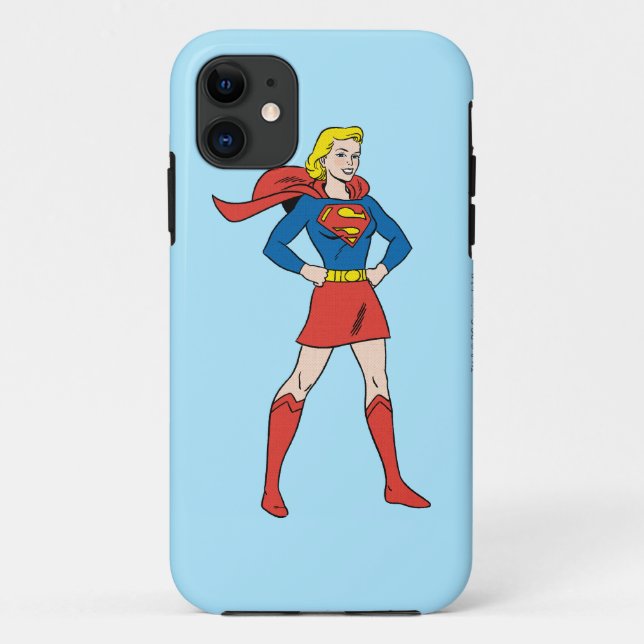 Supergirl Pose 7 Case-Mate iPhone Case (Back)
