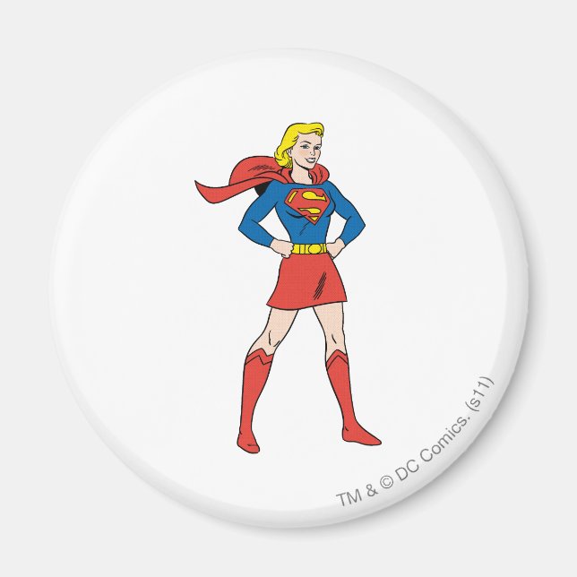 Supergirl Pose 7 Magnet (Front)
