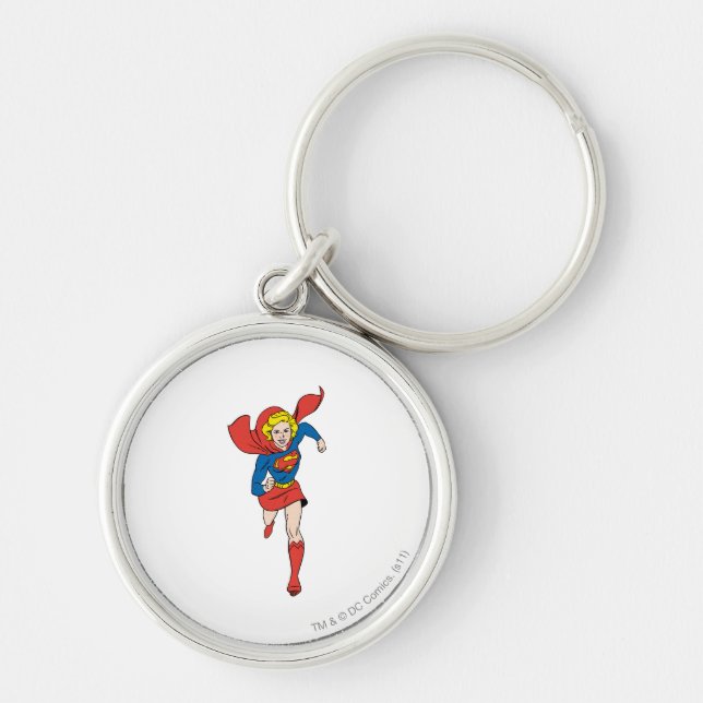 Supergirl Pose 8 Key Ring (Front)