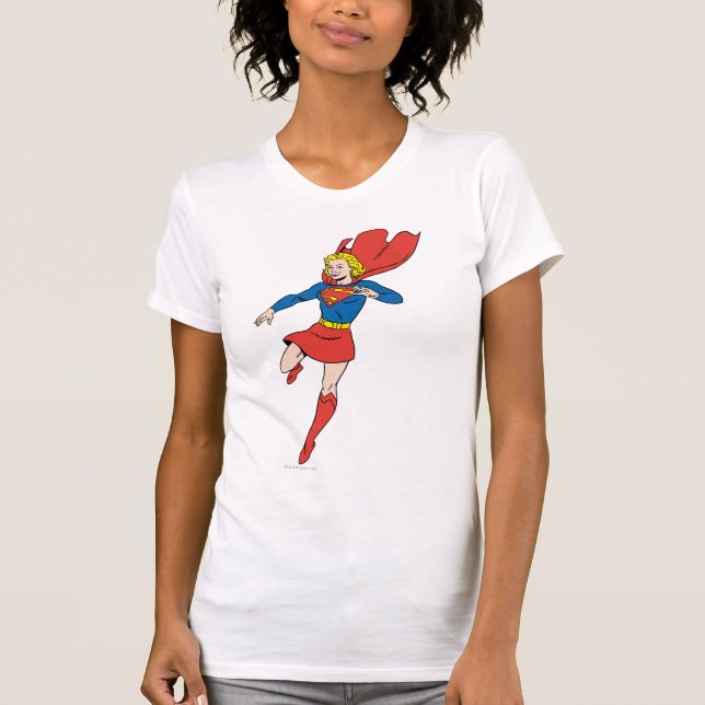 Supergirl  Pose 8 T-Shirt (Front)