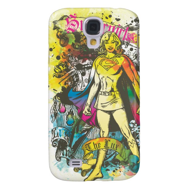 Supergirl Pose The Lux Case-Mate Samsung Galaxy Case (Back)