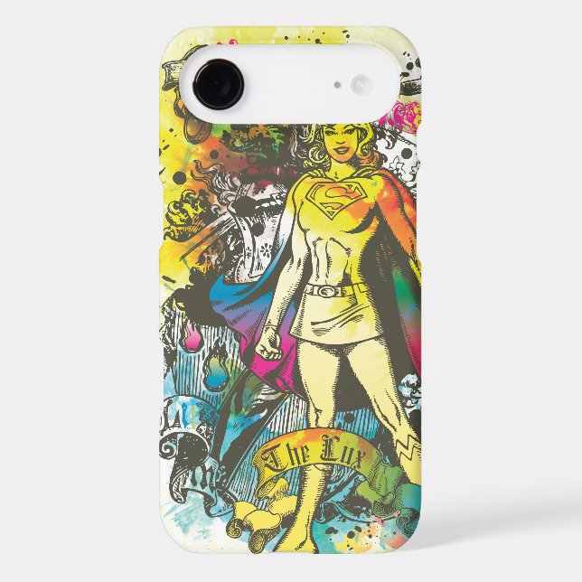 Supergirl Pose The Lux Case-Mate Samsung Galaxy Case (Back)