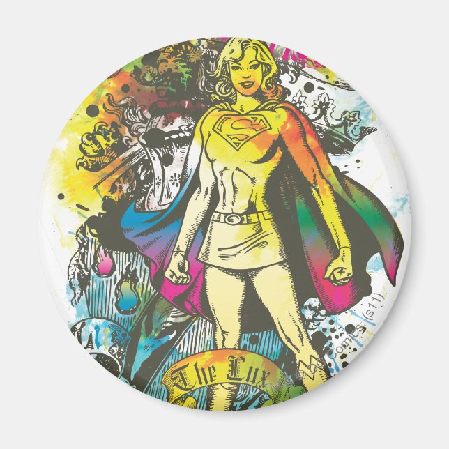 Supergirl Pose The Lux Magnet (Front)