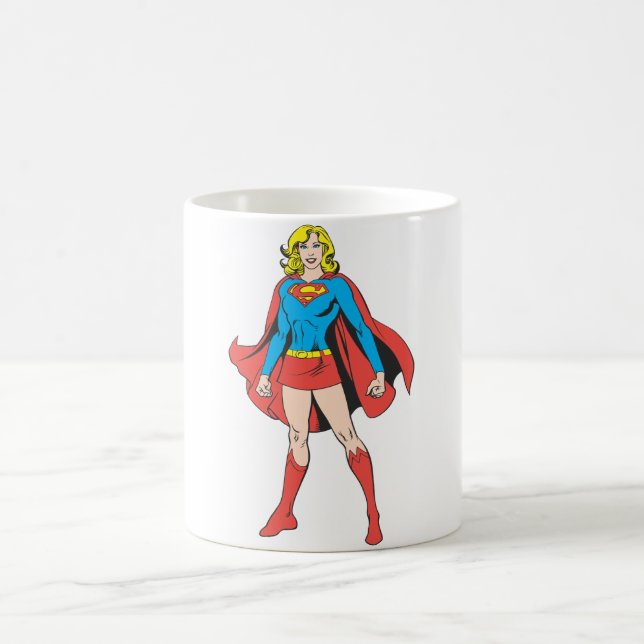 Supergirl Poses Coffee Mug (Center)
