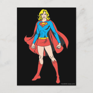 Supergirl Poses Postcard