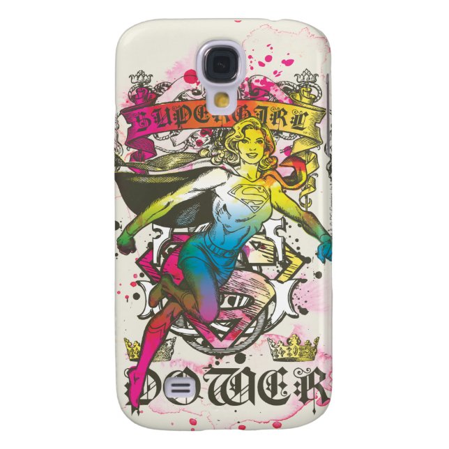 Supergirl Power Case-Mate Samsung Galaxy Case (Back)